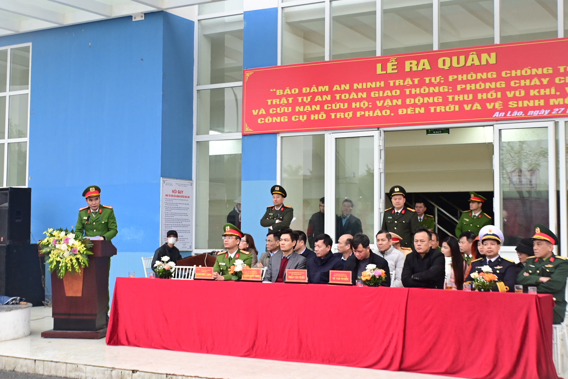 Công an huyện An Lão: Đảm bảo ANTT dịp Tết Nguyên đán Ất Tỵ 2025